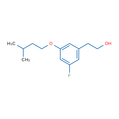 2-(3-Fluoro-5-(isopentyloxy)phenyl)ethanol 1g