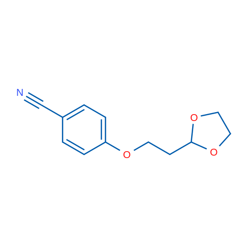 4-(2-(1,3-Dioxolan-2-yl)ethoxy)benzonitrile 1g