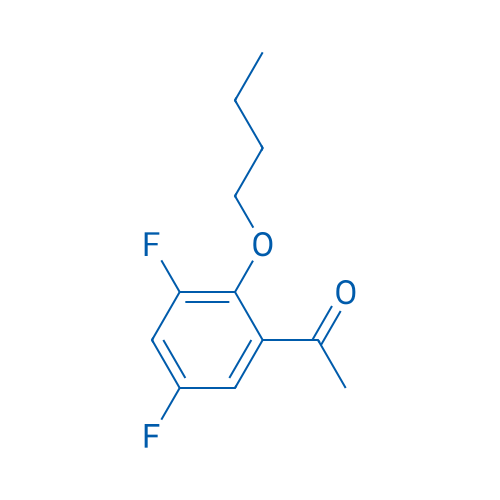 1-(2-Butoxy-3,5-difluorophenyl)ethanone 1g