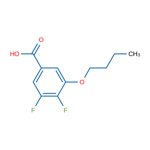3-Butoxy-4,5-difluorobenzoic acid 1g