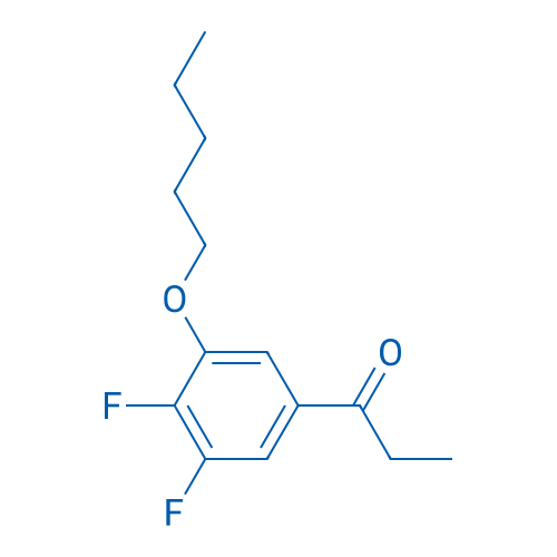 1-(3,4-Difluoro-5-(pentyloxy)phenyl)propan-1-one 1g