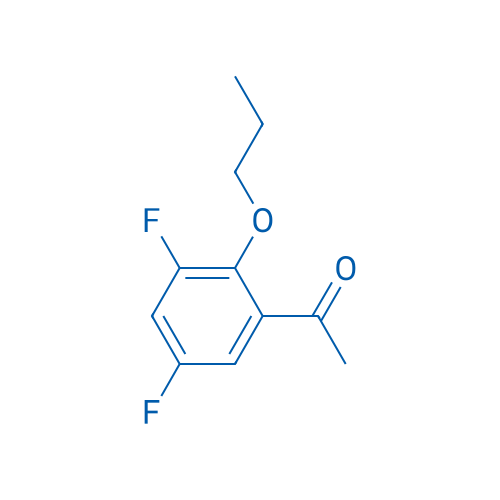 1-(3,5-Difluoro-2-propoxyphenyl)ethanone 1g