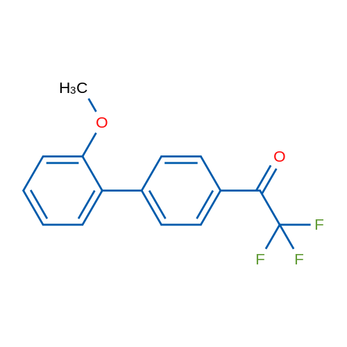 2,2,2-Trifluoro-1-(2'-methoxy-[1,1'-biphenyl]-4-yl)ethanone 1g