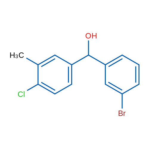 (3-Bromophenyl)(4-chloro-3-methylphenyl)methanol 1g