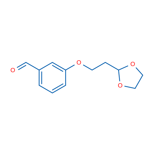 3-(2-(1,3-Dioxolan-2-yl)ethoxy)benzaldehyde 1g