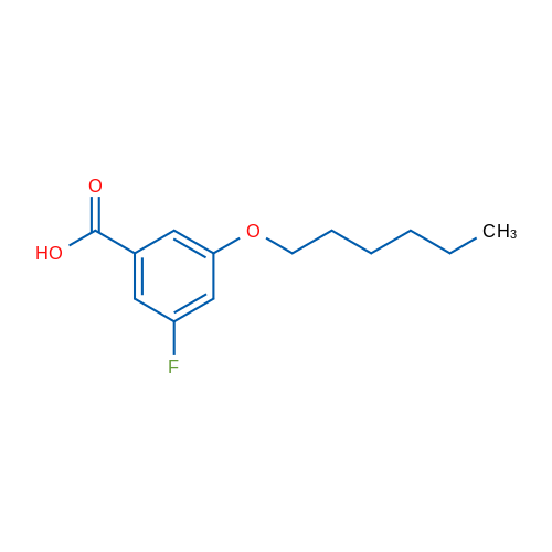 3-Fluoro-5-(hexyloxy)benzoic acid 1g