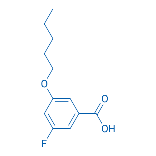 3-Fluoro-5-(pentyloxy)benzoic acid 1g