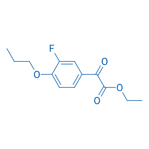 Ethyl 2-(3-fluoro-4-propoxyphenyl)-2-oxoacetate 1g