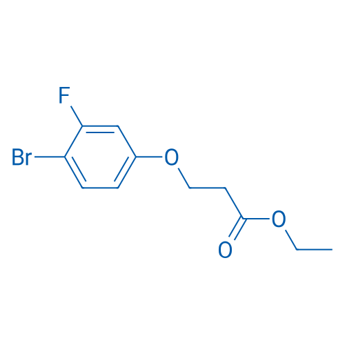 Ethyl 3-(4-bromo-3-fluorophenoxy)propanoate 1g