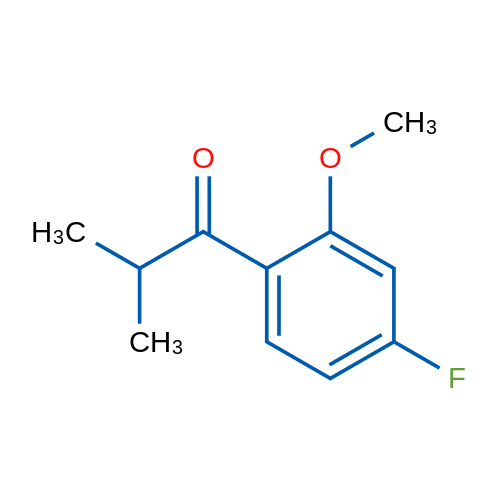 1-(4-Fluoro-2-methoxyphenyl)-2-methylpropan-1-one 1g
