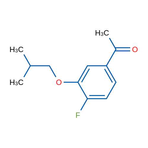 1-(4-Fluoro-3-isobutoxyphenyl)ethanone 1g