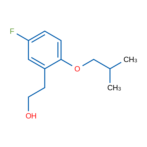 2-(5-Fluoro-2-isobutoxyphenyl)ethanol 1g