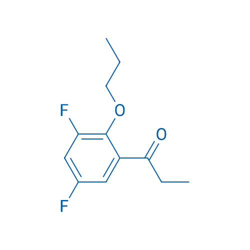 1-(3,5-Difluoro-2-propoxyphenyl)propan-1-one 1g