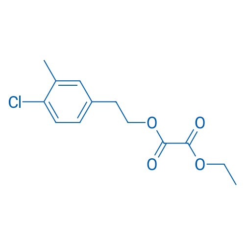 4-Chloro-3-methylphenethyl ethyl oxalate 1g