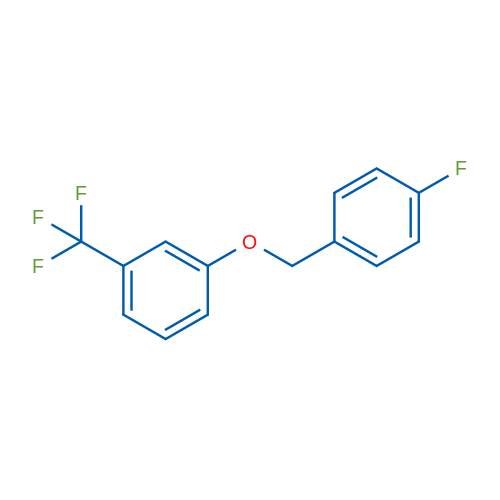 1-((4-Fluorobenzyl)oxy)-3-(trifluoromethyl)benzene 1g