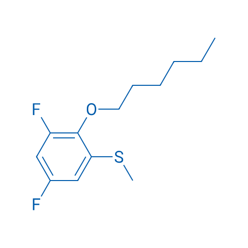 (3,5-Difluoro-2-(hexyloxy)phenyl)(methyl)sulfane 1g