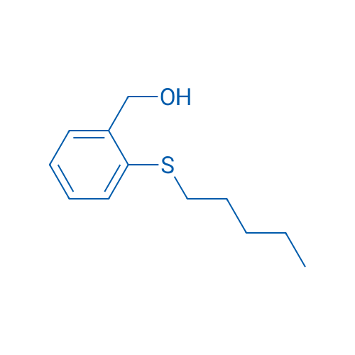 (2-(Pentylthio)phenyl)methanol 1g