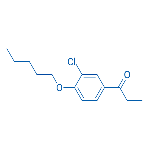 1-(3-Chloro-4-(pentyloxy)phenyl)propan-1-one 1g