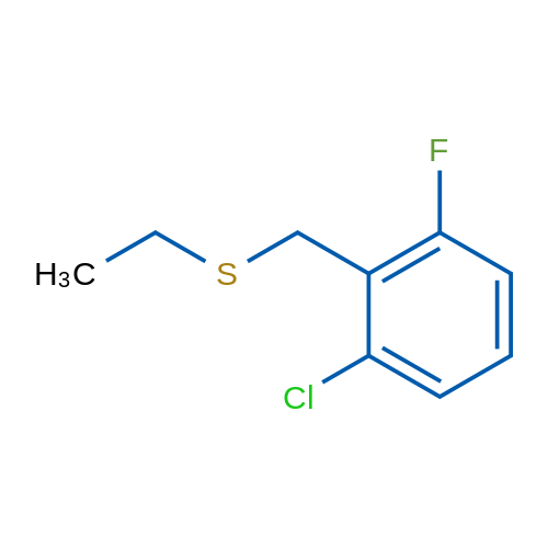 (2-Chloro-6-fluorobenzyl)(ethyl)sulfane 10g