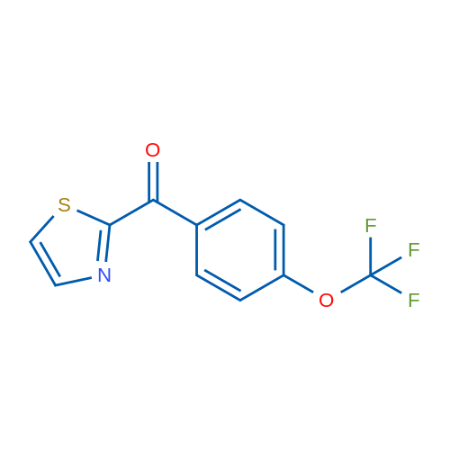 Thiazol-2-yl(4-(trifluoromethoxy)phenyl)methanone 1g