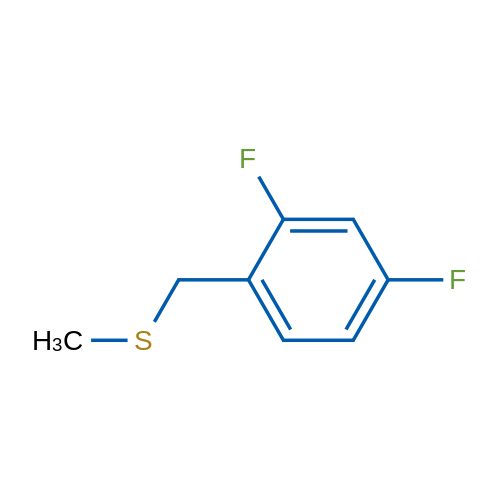(2,4-Difluorobenzyl)(methyl)sulfane 1g