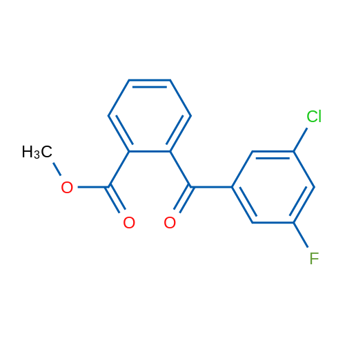 Methyl 2-(3-chloro-5-fluorobenzoyl)benzoate 1g