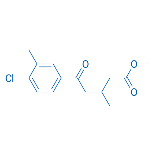 Methyl 5-(4-chloro-3-methylphenyl)-3-methyl-5-oxopentanoate 1g