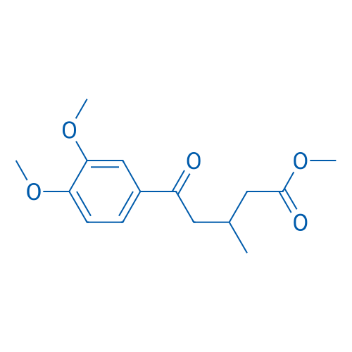 Methyl 5-(3,4-dimethoxyphenyl)-3-methyl-5-oxopentanoate 1g