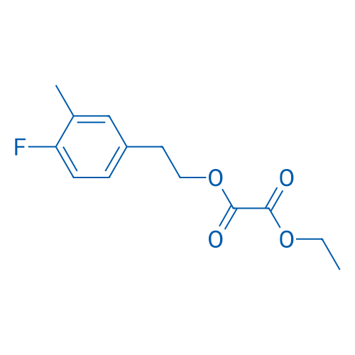 Ethyl 4-fluoro-3-methylphenethyl oxalate 1g