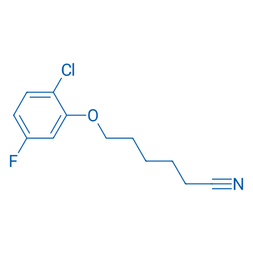 6-(2-Chloro-5-fluorophenoxy)hexanenitrile 1g