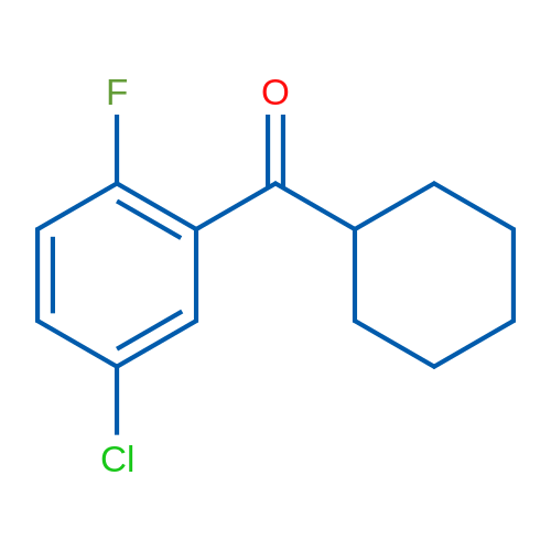 (5-Chloro-2-fluorophenyl)(cyclohexyl)methanone 1g