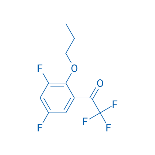 1-(3,5-Difluoro-2-propoxyphenyl)-2,2,2-trifluoroethanone 1g