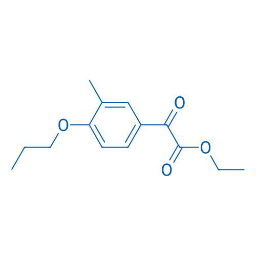 Ethyl 2-(3-methyl-4-propoxyphenyl)-2-oxoacetate 1g