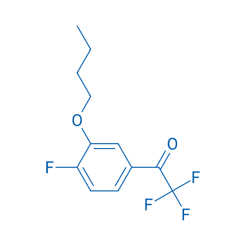 1-(3-Butoxy-4-fluorophenyl)-2,2,2-trifluoroethanone 1g