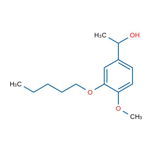 1-(4-Methoxy-3-(pentyloxy)phenyl)ethanol 1g