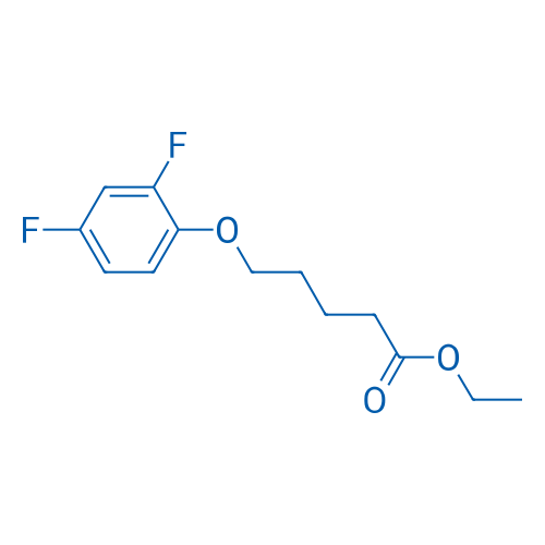 Ethyl 5-(2,4-difluorophenoxy)pentanoate 1g