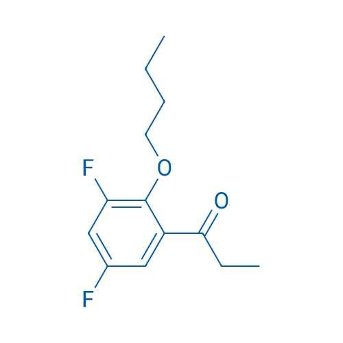 1-(2-Butoxy-3,5-difluorophenyl)propan-1-one 1g