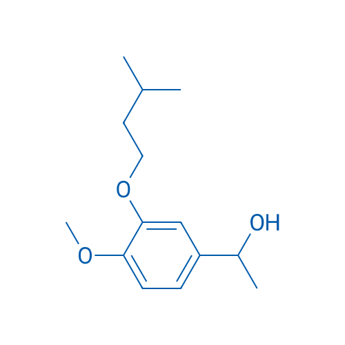 1-(3-(Isopentyloxy)-4-methoxyphenyl)ethanol 1g
