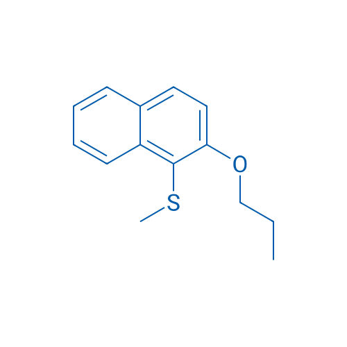 Methyl(2-propoxynaphthalen-1-yl)sulfane 1g
