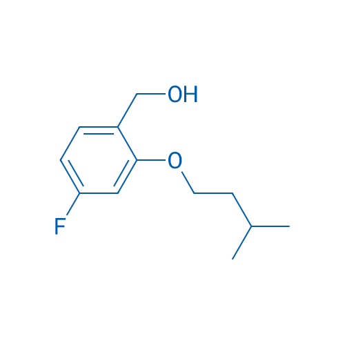 (4-Fluoro-2-(isopentyloxy)phenyl)methanol 1g
