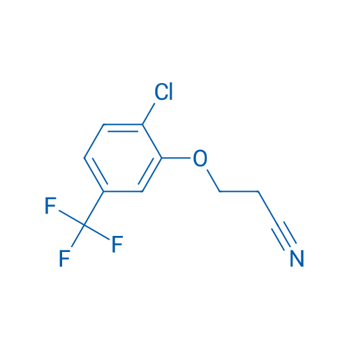 3-(2-Chloro-5-(trifluoromethyl)phenoxy)propanenitrile 1g