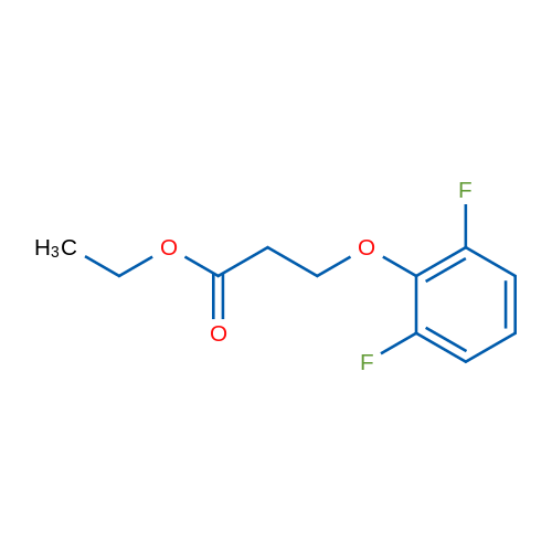 Ethyl 3-(2,6-difluorophenoxy)propanoate 1g