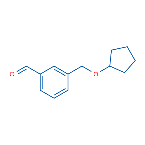 3-((Cyclopentyloxy)methyl)benzaldehyde 1g