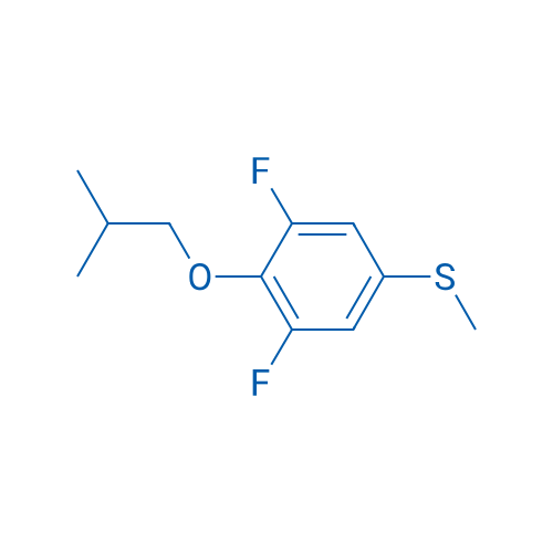 (3,5-Difluoro-4-isobutoxyphenyl)(methyl)sulfane 1g