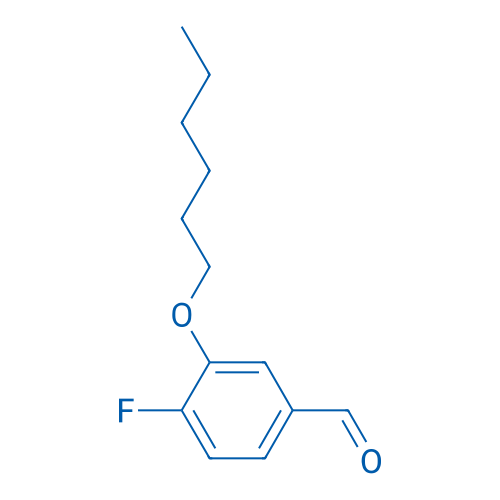 4-Fluoro-3-(hexyloxy)benzaldehyde 1g