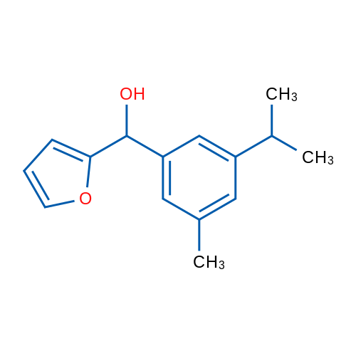 Furan-2-yl(3-isopropyl-5-methylphenyl)methanol 1g