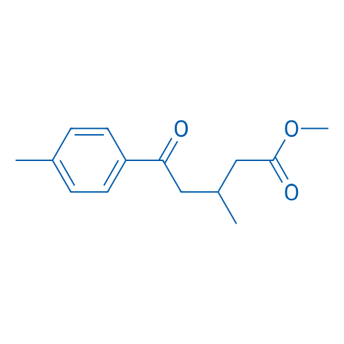 Methyl 3-methyl-5-oxo-5-(p-tolyl)pentanoate 1g