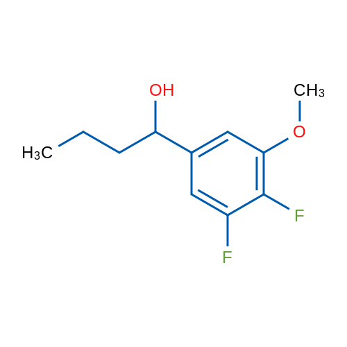 1-(3,4-Difluoro-5-methoxyphenyl)butan-1-ol 1g