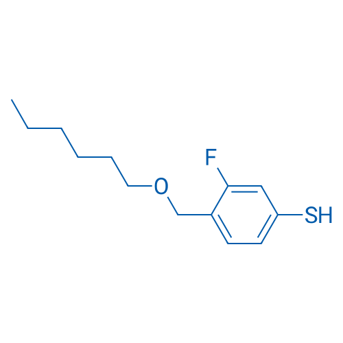 3-Fluoro-4-((hexyloxy)methyl)benzenethiol 1g