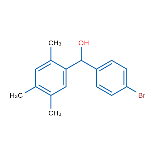 (4-Bromophenyl)(2,4,5-trimethylphenyl)methanol 1g